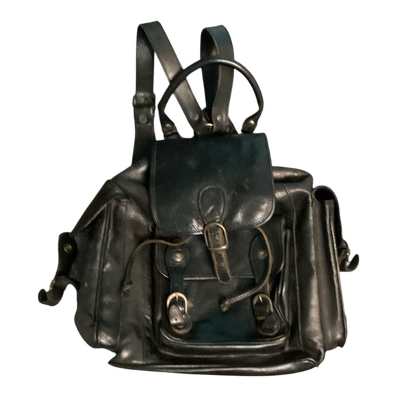 Handmade Italian LeatherBackpack-2